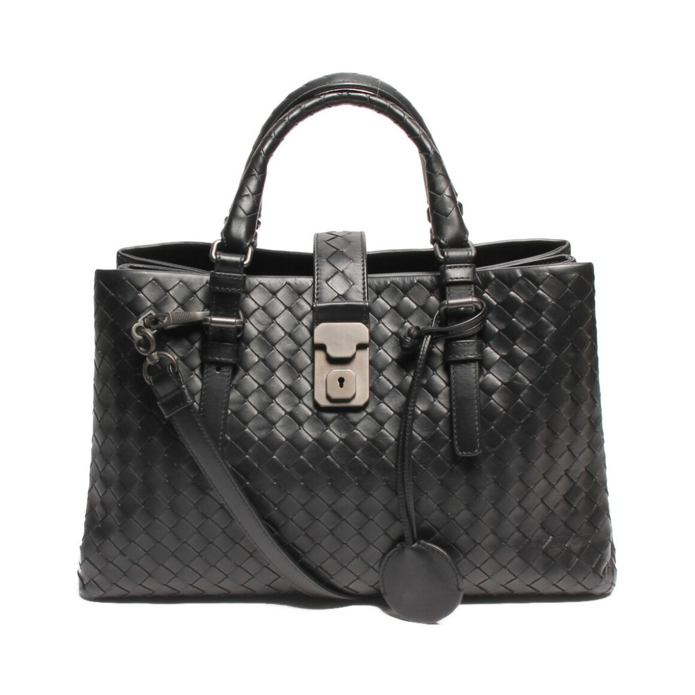 Bottega Veneta Small Rome Intrecciato Handbag